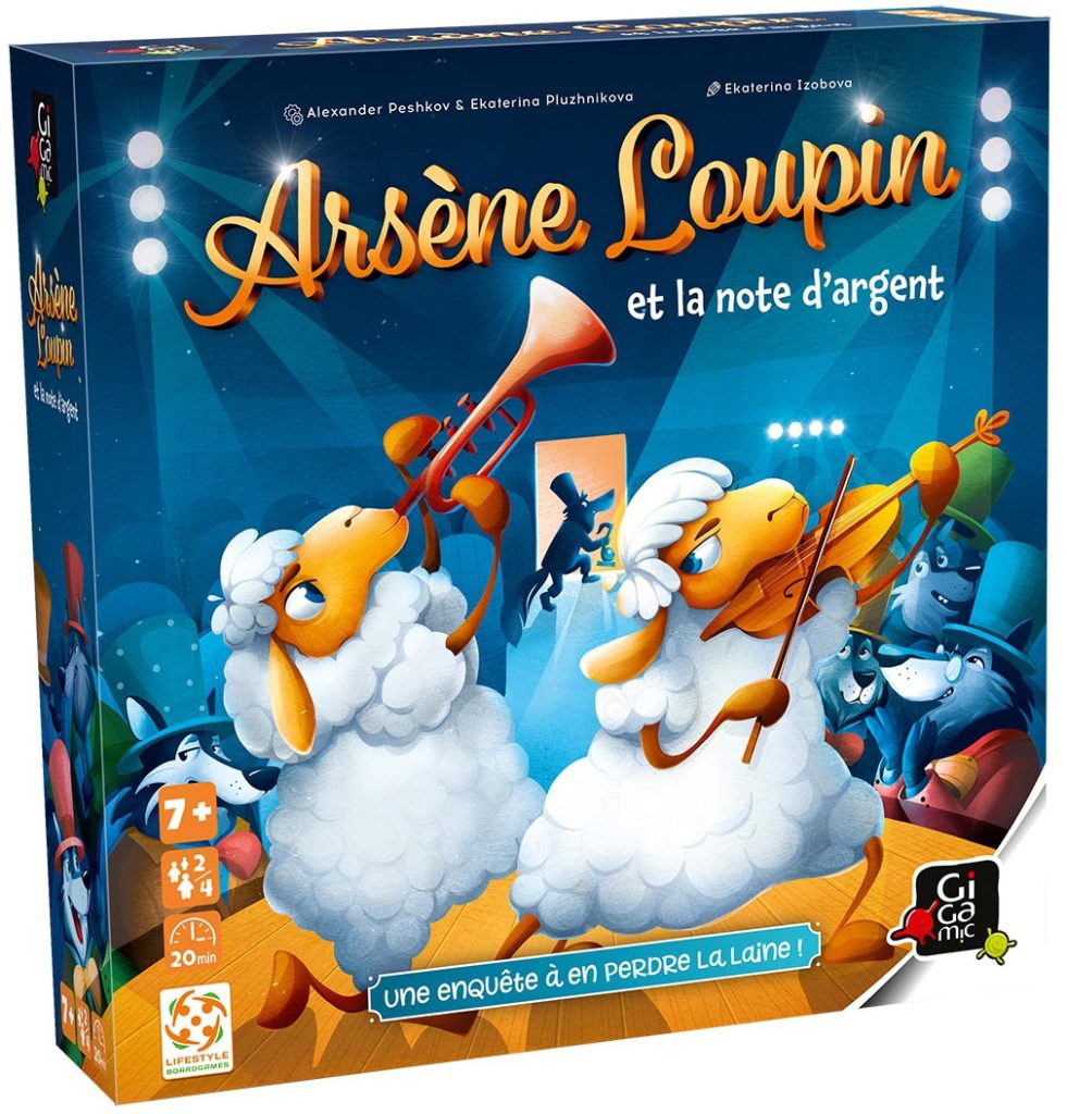 présentation du jeu de stratégie Arsene loupin