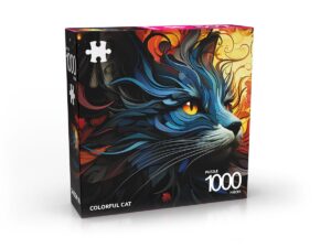 Puzzle Colorful Cat