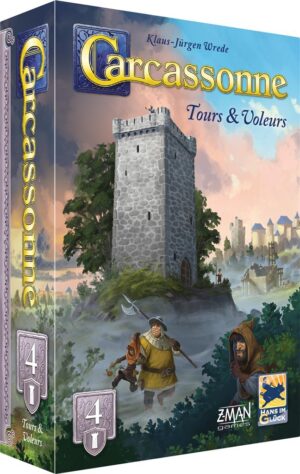 Carcassone - extension 4 Tours & Voleurs
